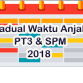 Jadual Waktu Anjal PT3 & SPM 2018