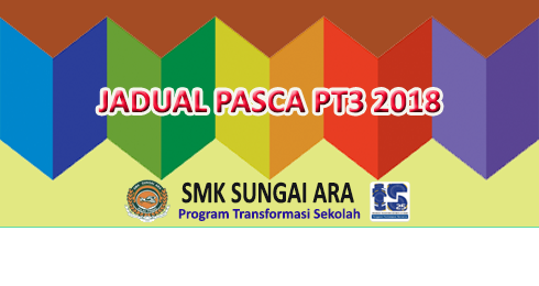Jadual Aktiviti Pasca PT3 2018